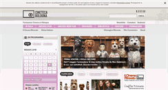 Desktop Screenshot of cinetecadibologna.it